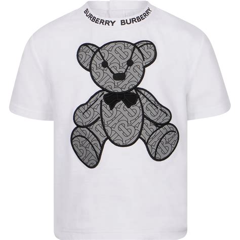 teddy bear t shirt white